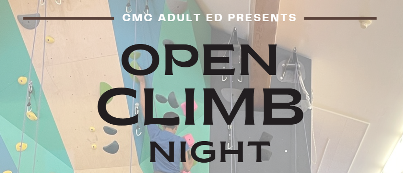 Open Climb Night at CMC