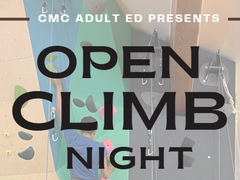 Open Climb Night at CMC