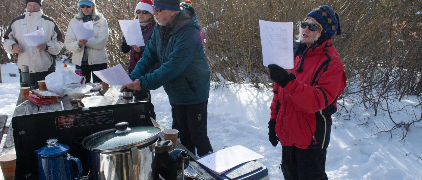 Caroling and Hot Chocolate at Echo Lake