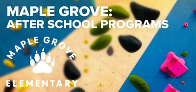 Maple Grove Afterschool: Rock Climbing - Thursdays - Fall 2026