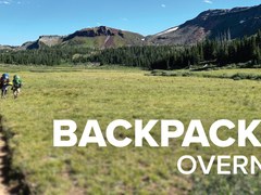 Backpacking Course for Teens - Flat Tops Wilderness - 2026