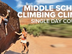 Holiday Break: Middle School Climbing Clinics - 2026 (Intro to Outdoor Rope Climbing)